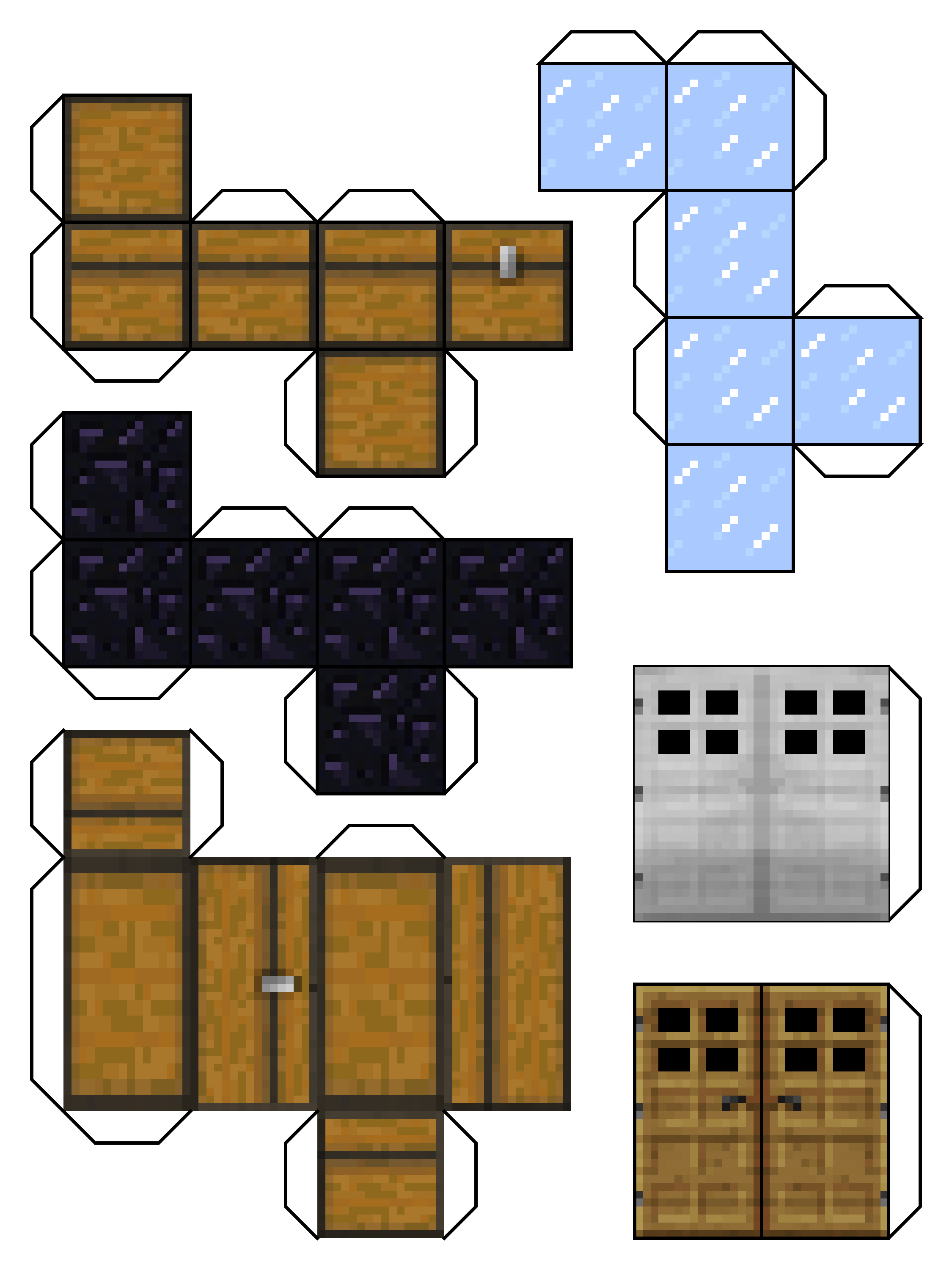 Paper crafts, Papercraft templates, Minecraft printables free